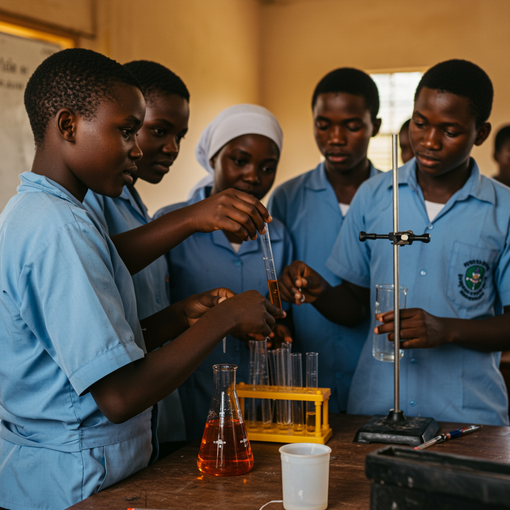 Students in classroom