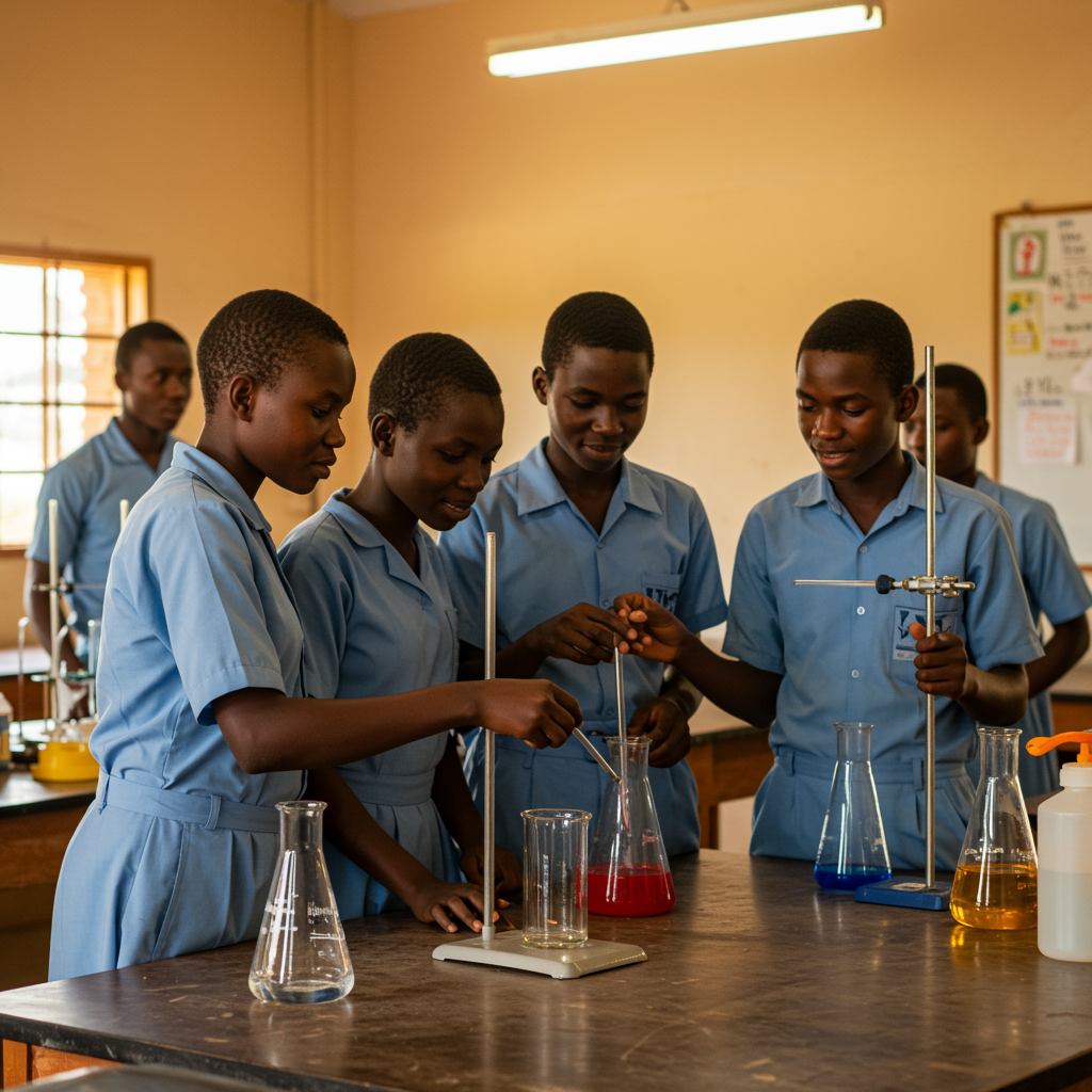 Students in classroom