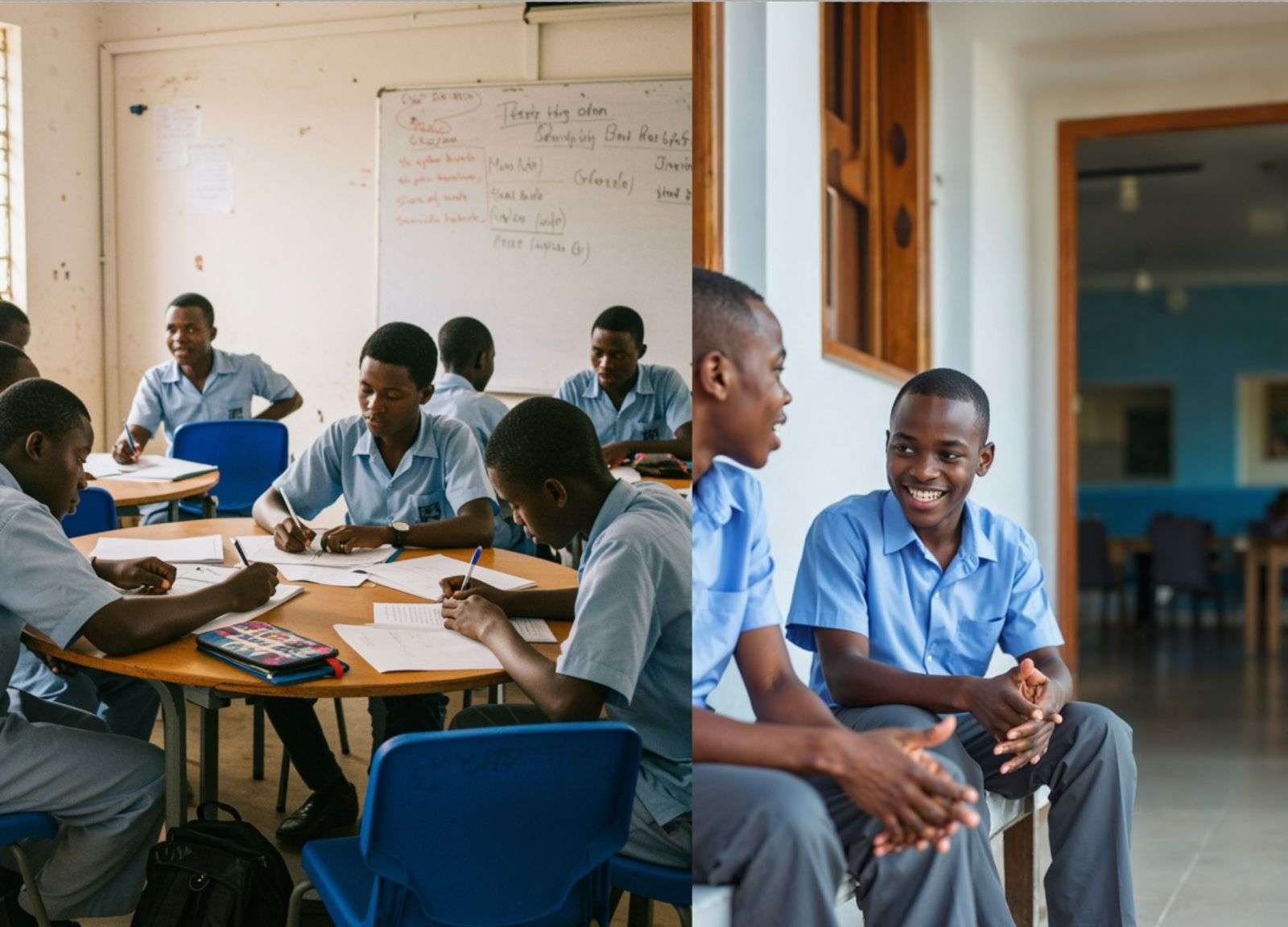 Historical classroom at Sebastewi Science School